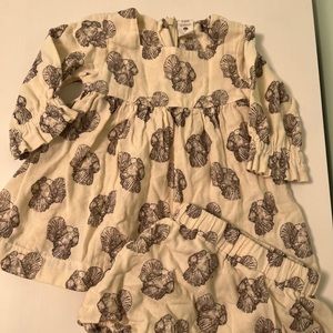 Kate Quinn Turkey dress & bloomers